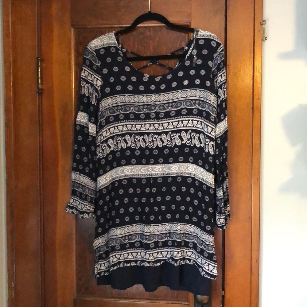 Navy Blue Dress